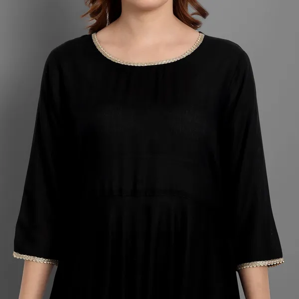 Black_Anarkali_Rayon_Kurta_With_Pant_And_Dupatta_For_Women