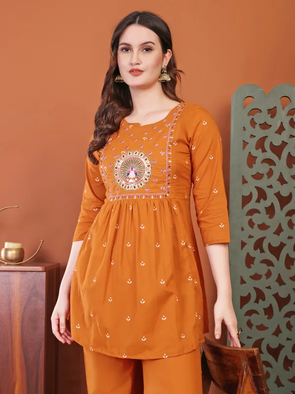 Rust_Embellied_Co-Ord_Sets_For_Women_And_Girls