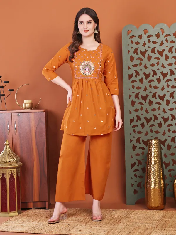 Rust_Embellied_Co-Ord_Sets_For_Women_And_Girls