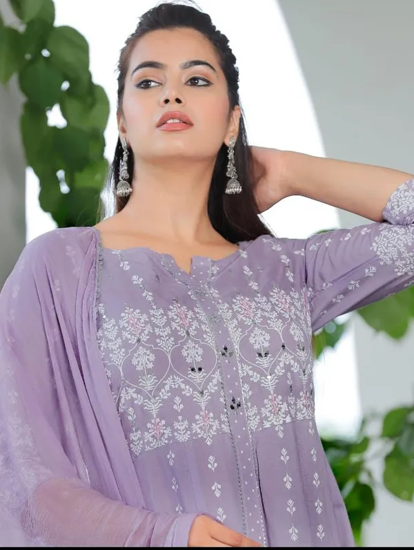 Lavender_Anarkali_Rayon_Printed_Embroidered_Kurta_With_Pant_And_Dupatta_For_Women