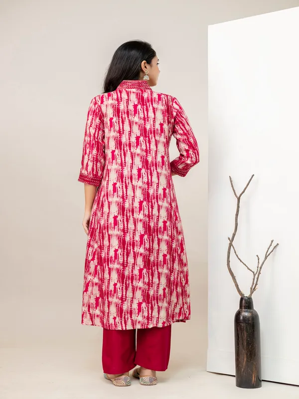 Pink_Aline_Rayon_Printed_Kurta_With_Pant_And_Dupatta_Women_And_Girls