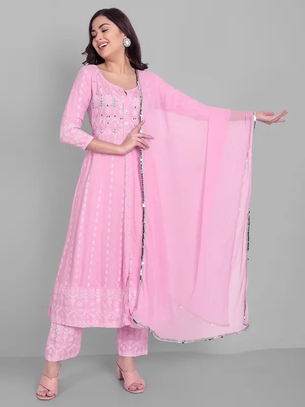 Pink_Anarkali_Rayon_Printed_Embroidered_Kurta_With_Pant_And_Dupatta_For_Women