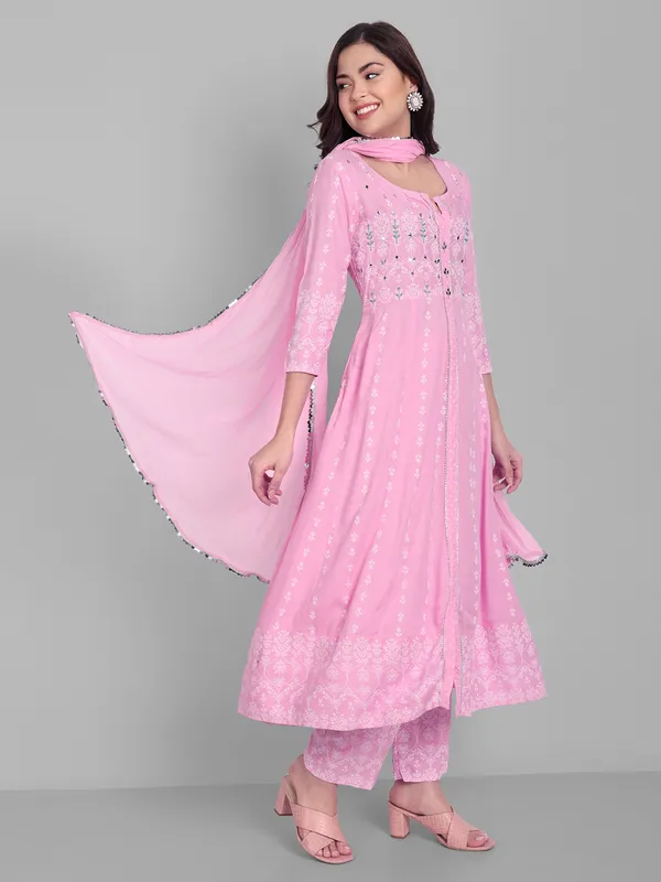 Pink_Anarkali_Rayon_Printed_Embroidered_Kurta_With_Pant_And_Dupatta_For_Women