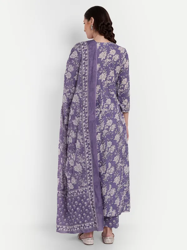 Purple_Anarkali_Cotton_Printed_Embroidered_Kurta_With_Pant_And_Dupatta_For_Women