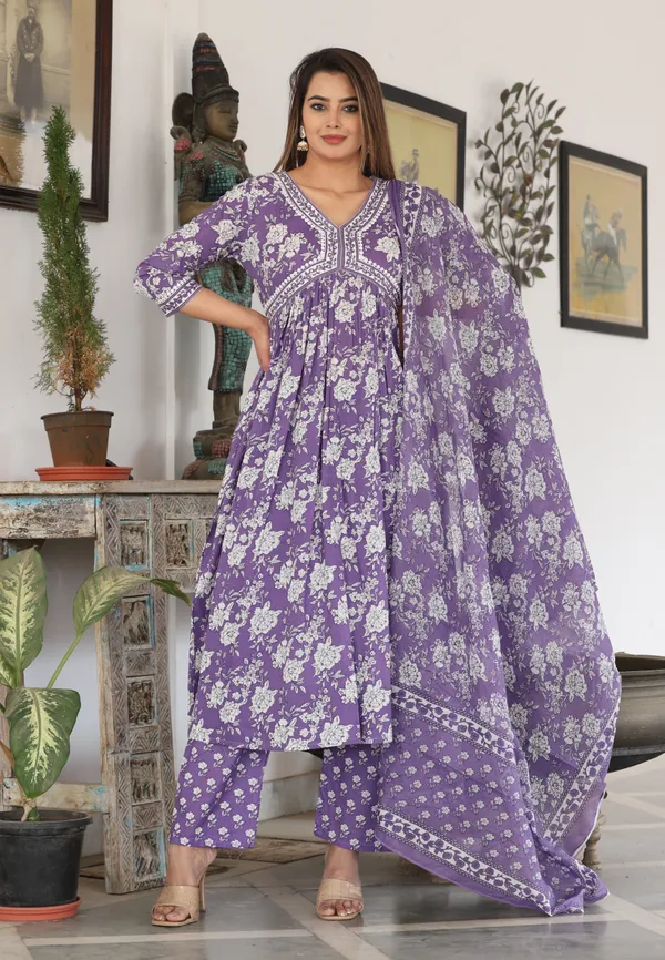 Purple_Alia_Cotton_Printed_Embroidered_Kurta_With_Pant_And_Dupatta_For_Women