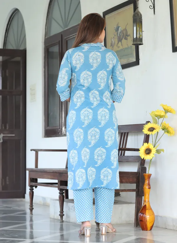Aqua_Straight_Cotton_Printed_Kurta_With_Pant_And_Dupatta_For_Women