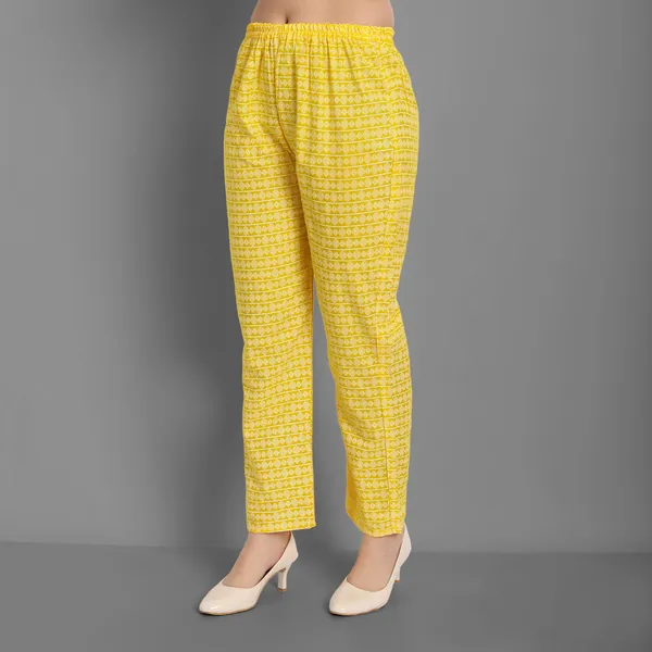 Yellow_Anarkali_Rayon_Printed_Embroidered_Kurta_With_Pant_And_Dupatta_For_Women