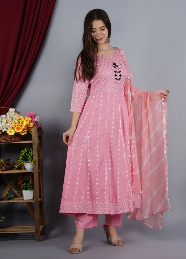 Pink_Anarkali_Rayon_Printed_Embroidered_Kurta_With_Pant_And_Dupatta_For_Women