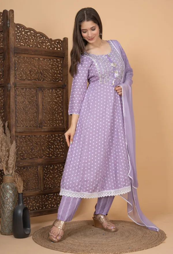 Lavender_Anarkali_Rayon_Printed_Embroidered_Kurta_With_Pant_And_Dupatta_For_Women