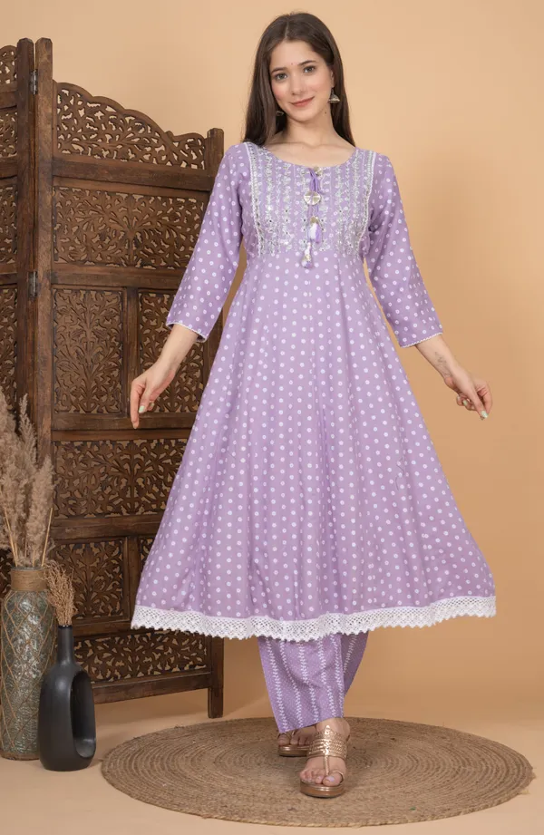 Lavender_Anarkali_Rayon_Printed_Embroidered_Kurta_With_Pant_And_Dupatta_For_Women