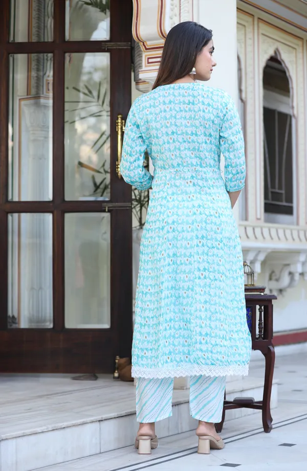 Aqua_Anarkali_Rayon_Printd_Embroiderd_Kurta_With_Pant_And_Dupatta_Women_And_Girls