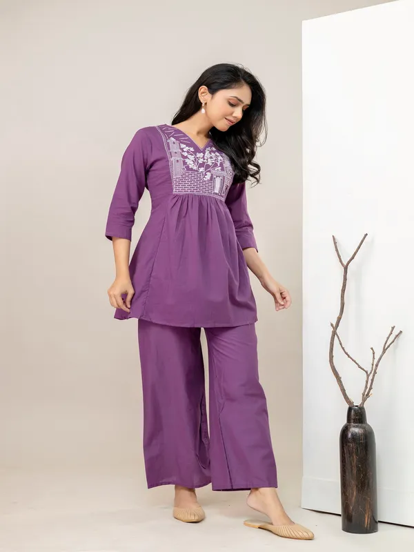 Purple_Solid_Embellished_Co-Ord_Set_For_Women