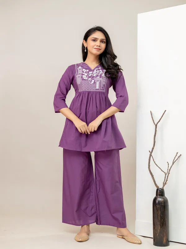 Purple_Solid_Embellished_Co-Ord_Set_For_Women