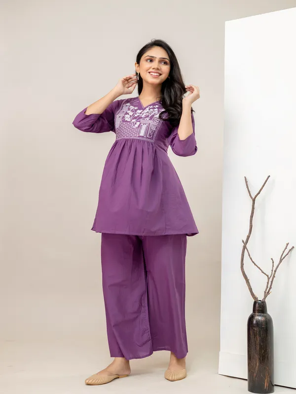 Purple_Solid_Embellished_Co-Ord_Set_For_Women