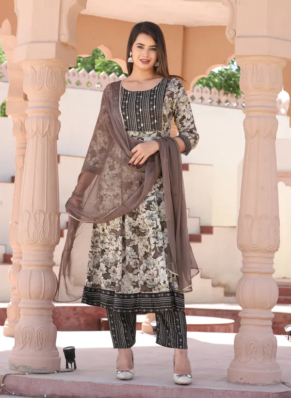 Multicolor_Anarkali_Rayon_Printed_Embroidered_Kurta_With_Pant_Dupatta