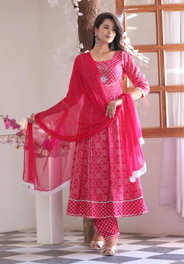 Pink_Anarkali_Rayon_Printed_Embroidered_Kurta_With_Pant_Dupatta