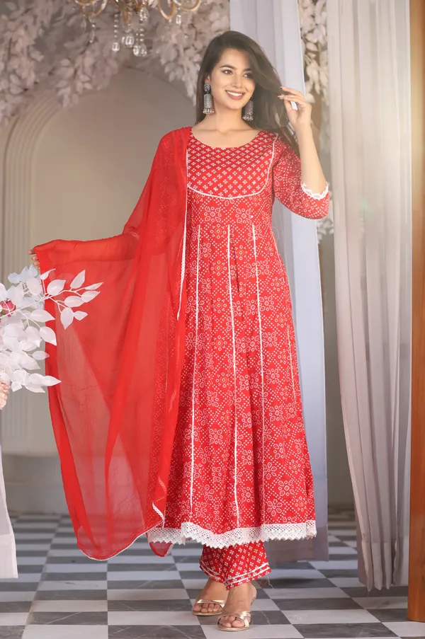 Red_Anarkali_Rayon_Printed_Embroidered_Kurta_With_Pant_Dupatta