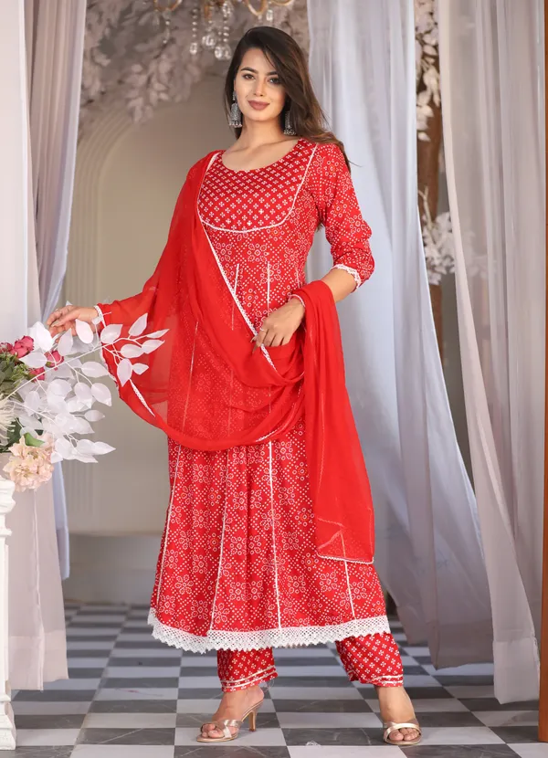 Red_Anarkali_Rayon_Printed_Embroidered_Kurta_With_Pant_Dupatta