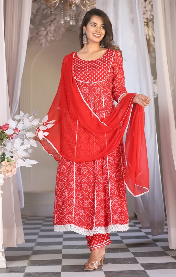 Red_Anarkali_Rayon_Printed_Embroidered_Kurta_With_Pant_Dupatta