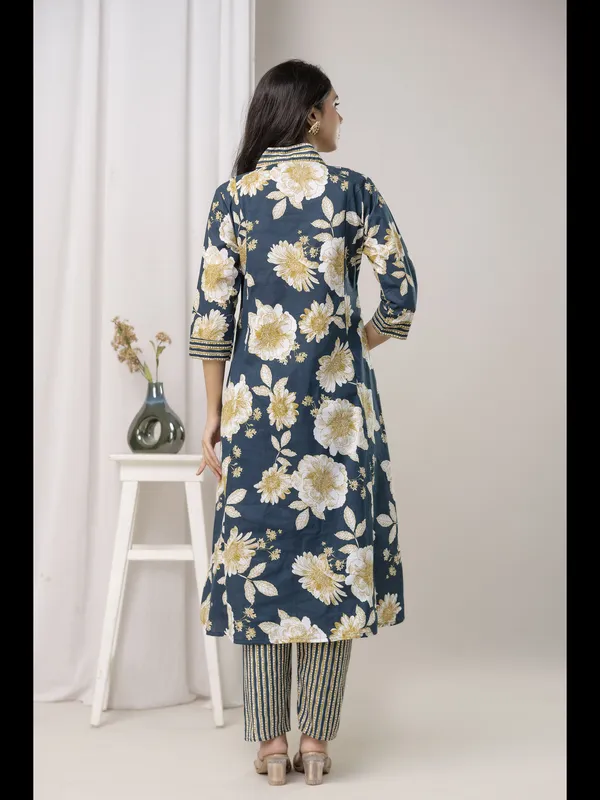Blue_Printed_Cotton_A-Line_Kurta_With_Pant_And_Dupatta