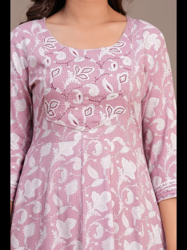 Pink_Printed_Anarkali_Rayon_Kurta_With_Pant_And_Dupatta