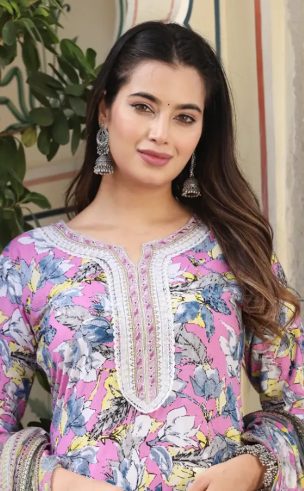 Pink_Straight_Cotton_Printed_Kurta_With_Pant_And_Dupatta