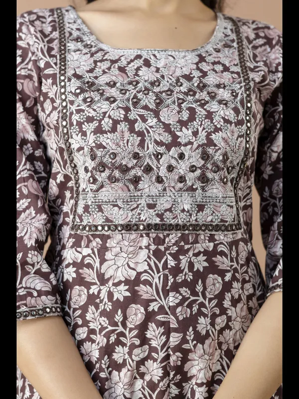 Brown_Alia_Cut_Cotton_Printed_Kurta_With_Pant_And_Dupatta
