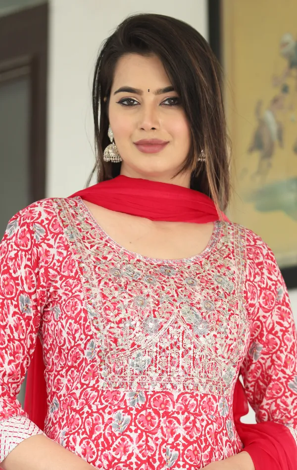 Multicolor_Anarkali_Rayon_Printed_Embroidered_Kurta_With_Pant_And_Dupatta_For_Women
