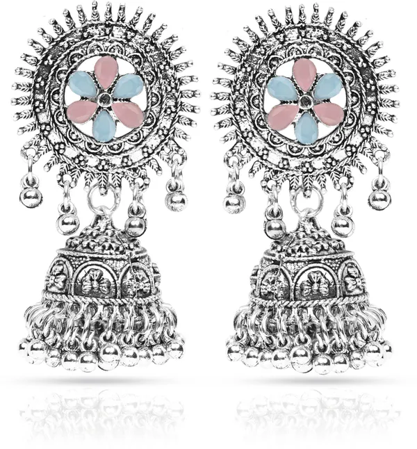 Silver_&_Blue_&_Pink_Necklace_Set_for_Women_|_Premium_Alloy_Necklace_for_Everyday_Use