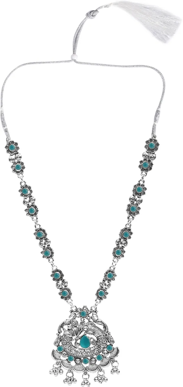 Silver_&_Green_Necklace_Set_for_Women_|_Premium_Oxidised_Silver_Necklace_for_Everyday_Use