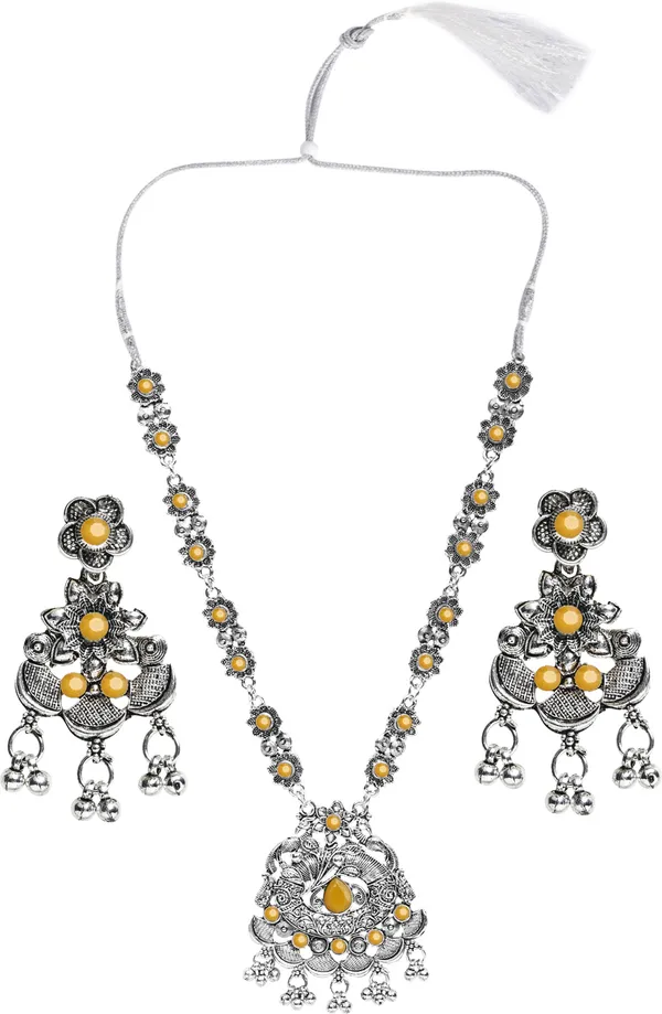 Yellow_&_Silver_Necklace_Set_for_Women_|_Premium_Oxidised_Silver_Necklace_for_Everyday_Use