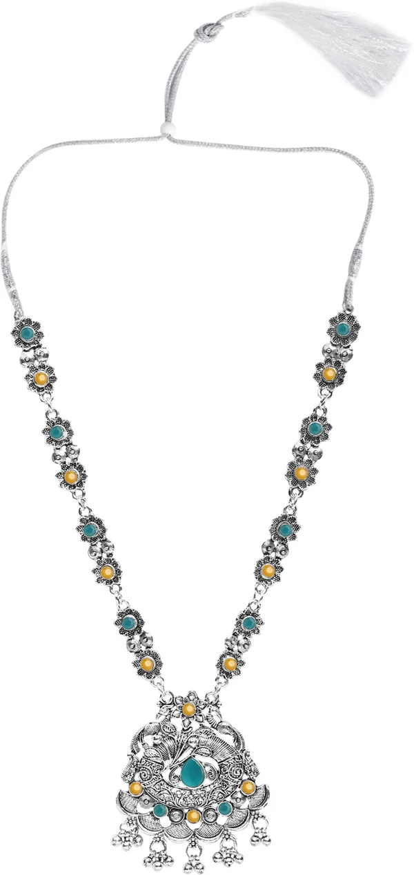 Yellow_&_Green_&_Silver_Necklace_Set_for_Women_|_Premium_Oxidised_Silver_Necklace_for_Everyday_Use