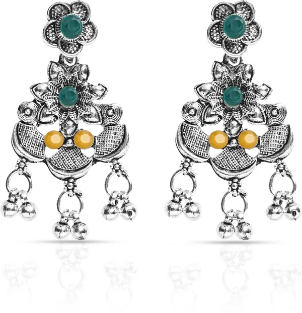 Yellow_&_Green_&_Silver_Necklace_Set_for_Women_|_Premium_Oxidised_Silver_Necklace_for_Everyday_Use