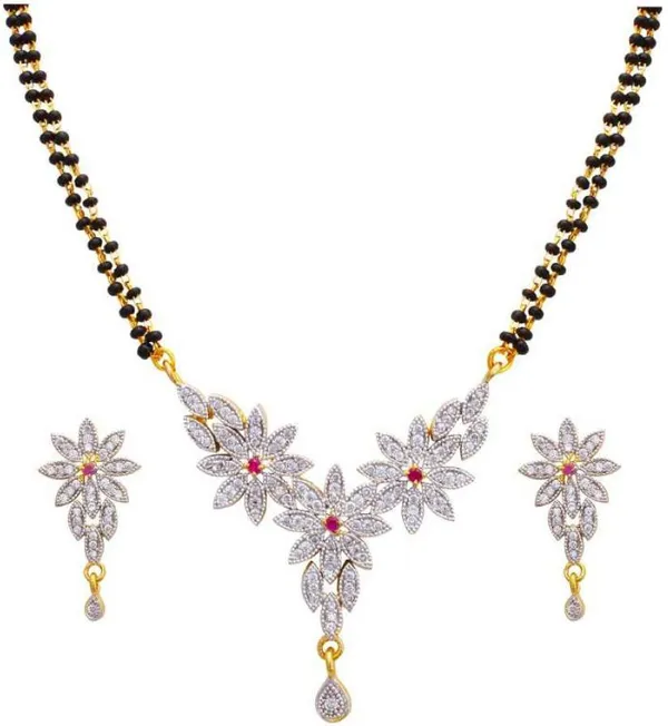 Silver_&_Black_&_Yellow_Mangalsutra_with_Earring_for_Women_|_Premium_Alloy_Mangalsutra_for_Everyday_Use