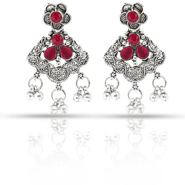 Maroon_Necklace_Set_for_Women_|_Premium_Oxidised_Silver_Necklace_for_Everyday_Use