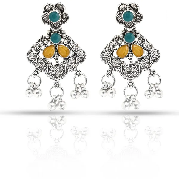 Silver_&_Green_&_Yellow_Necklace_Set_for_Women_|_Premium_Oxidised_Silver_Necklace_for_Everyday_Use