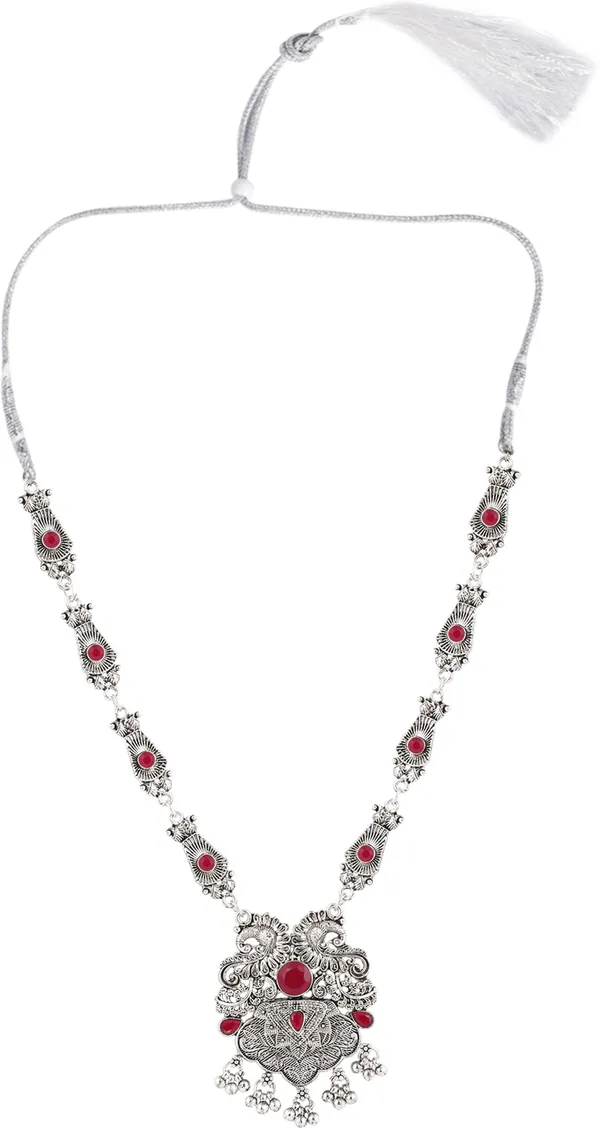 Maroon_&_Silver_Necklace_Set_for_Women_|_Premium_Oxidised_Silver_Necklace_for_Everyday_Use