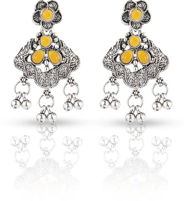 Yellow_Necklace_Set_for_Women_|_Premium_Oxidised_Silver_Necklace_for_Everyday_Use