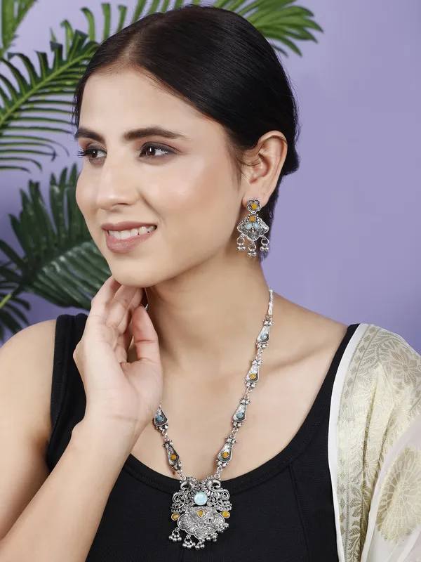 Yellow_&_Blue_Necklace_Set_for_Women_|_Premium_Oxidised_Silver_Necklace_for_Everyday_Use