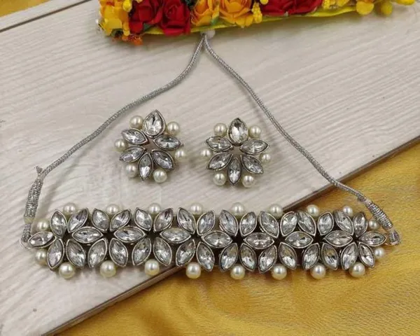 White_Necklace_Set_for_Women_|_Premium_Alloy_Necklace_for_Everyday_Use