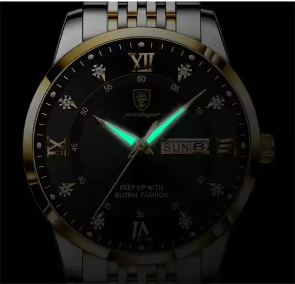 Poedagar_Green_Dial__Two_Tone_Strap
