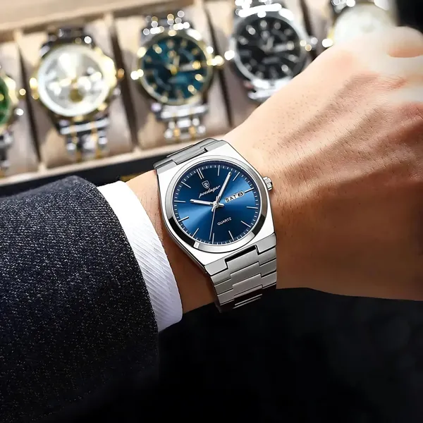 SilverLuxury_Quartz_Watch_For_Men