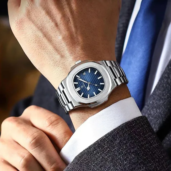 Silver_&_Blue_Luxury_Quartz_Sports_Watch_For_Men
