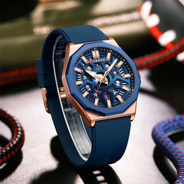 Blue_Quartz_Waterproof_Watch_With_Rubber_Strap_For_Men