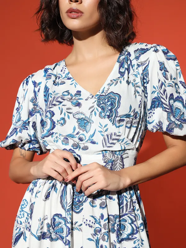 Multicolor___Fit_And_Flare_Dress