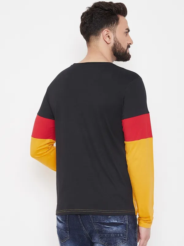Striped_Couple_Round_Neck_Multicolor_T-Shirt