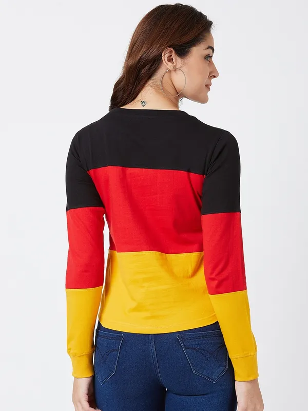 Striped_Couple_Round_Neck_Multicolor_T-Shirt