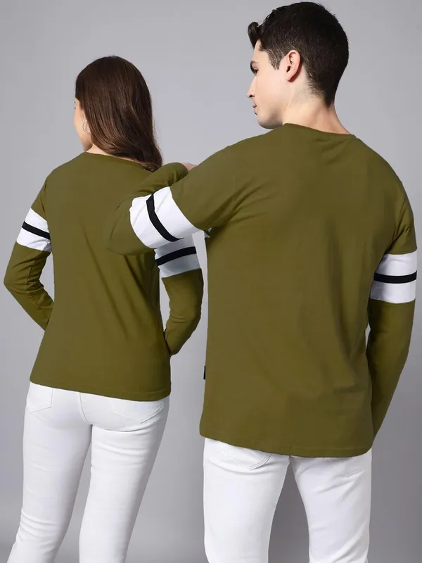 Striped_Couple_Round_Neck_Multicolor_T-Shirt