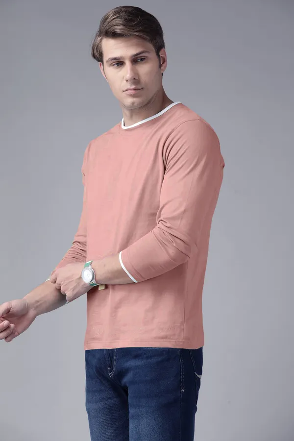 Solid_Men_Round_Neck_Pink_T-Shirt