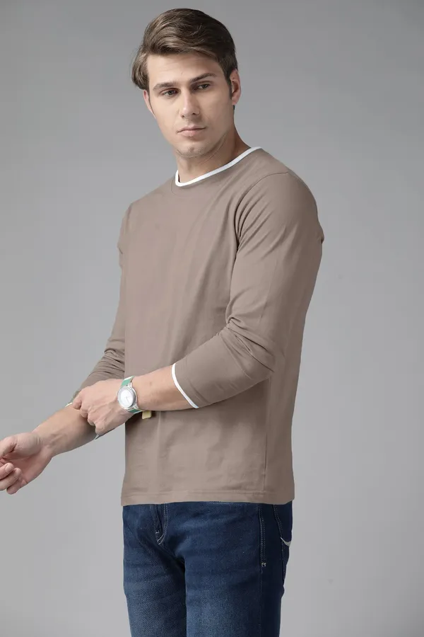Solid_Men_Round_Neck_Black_T-Shirt